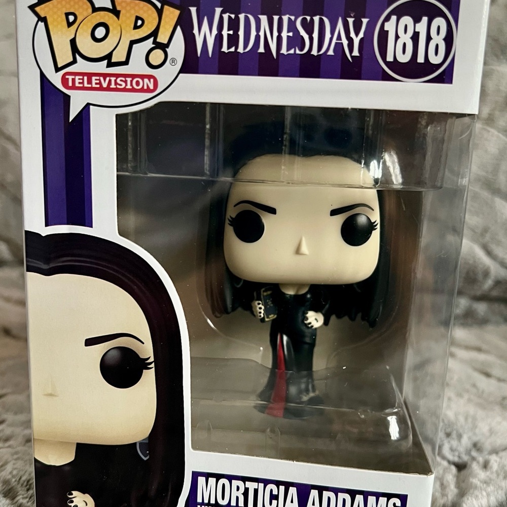 Funko Pop! Morticia Addams Black and Red Figure
